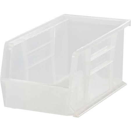 Ultra Stack And Hang Bin, 4-1/8 X 10-7/8 X 4 Clear
